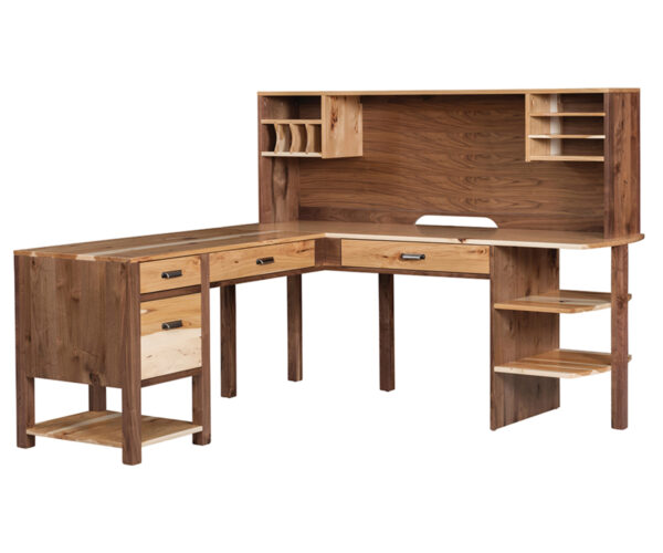 Wakefield L-Desk And Hutch