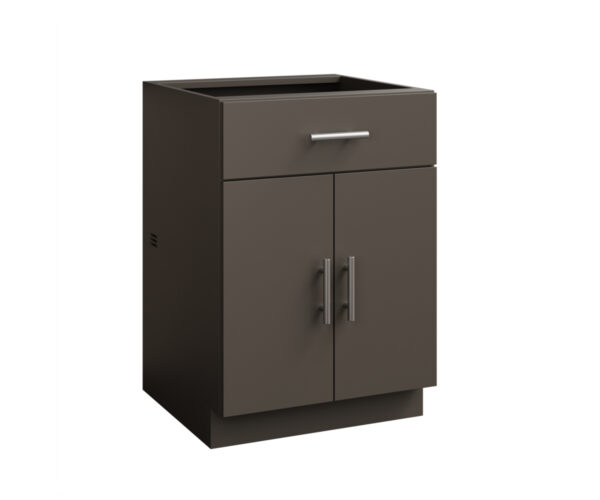 1 Drawer 2 Door Cabinet - 24"W