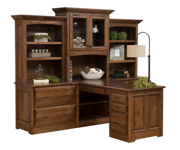 Liberty Partners Desk & Three Piece Hutch
