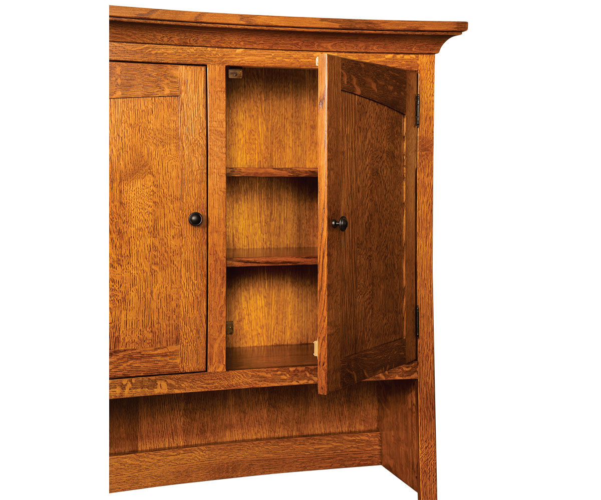 Noble Mission Lateral File Cabinet with Storage Topper - Image 4