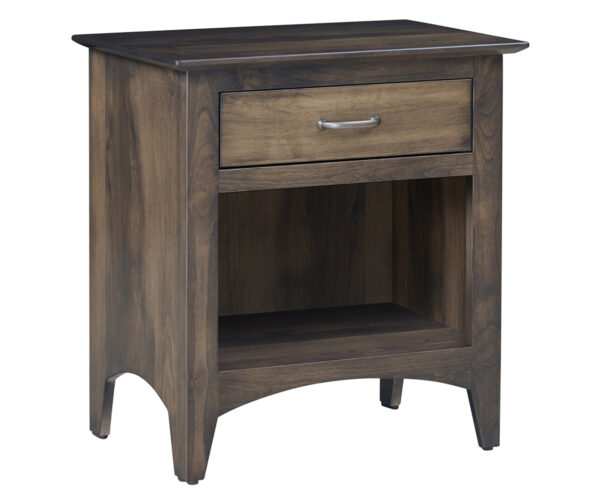 Chelsea 1 Drawer Nightstand - Open Bottom