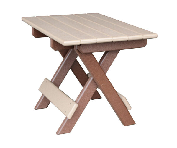 Square Folding End Table