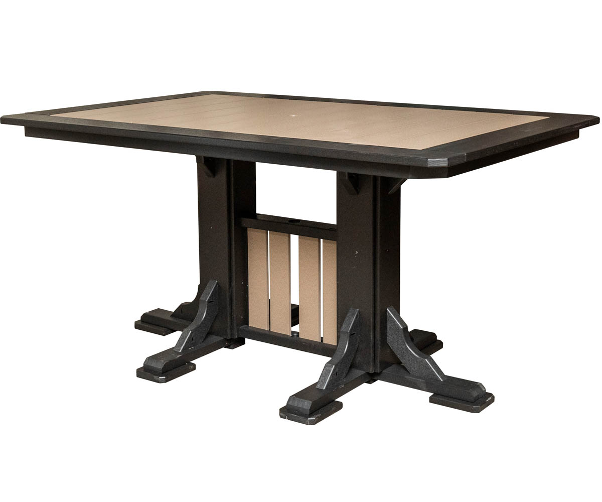 Double Pedestal Table