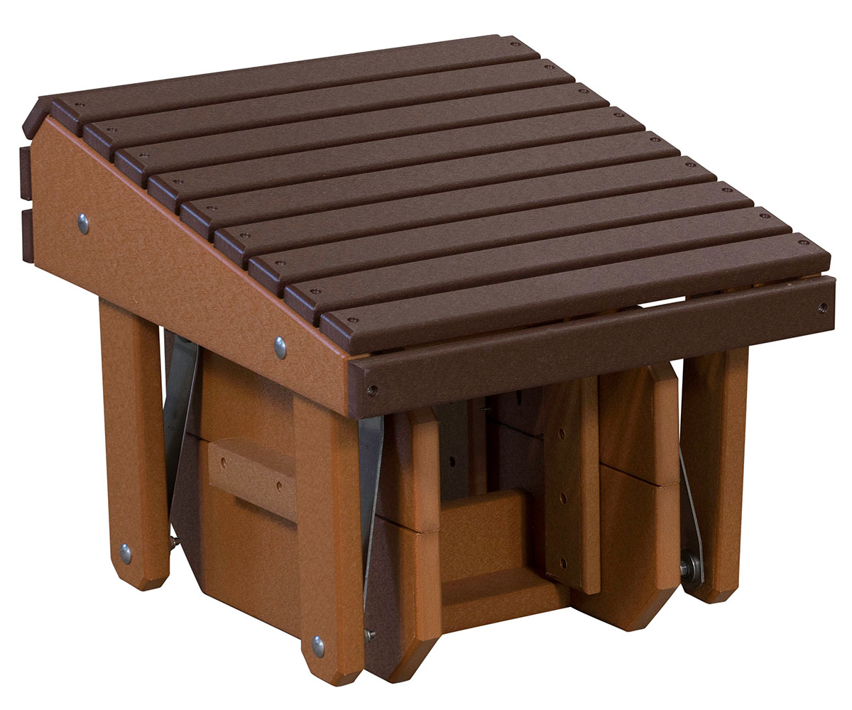 Glider Ottoman Slanted Foot Stool