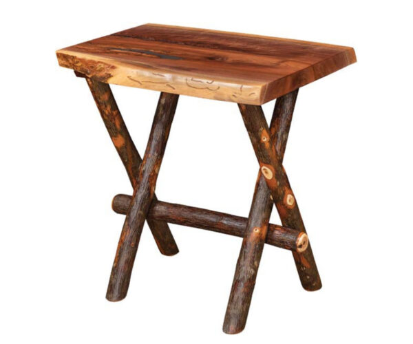 Millcreek Live Edge End Table - 27"W