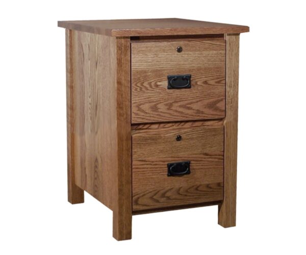 Classic Mission 2 Drawer File Cabinet