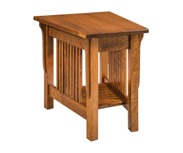 Landmark Wedge Shape End Table