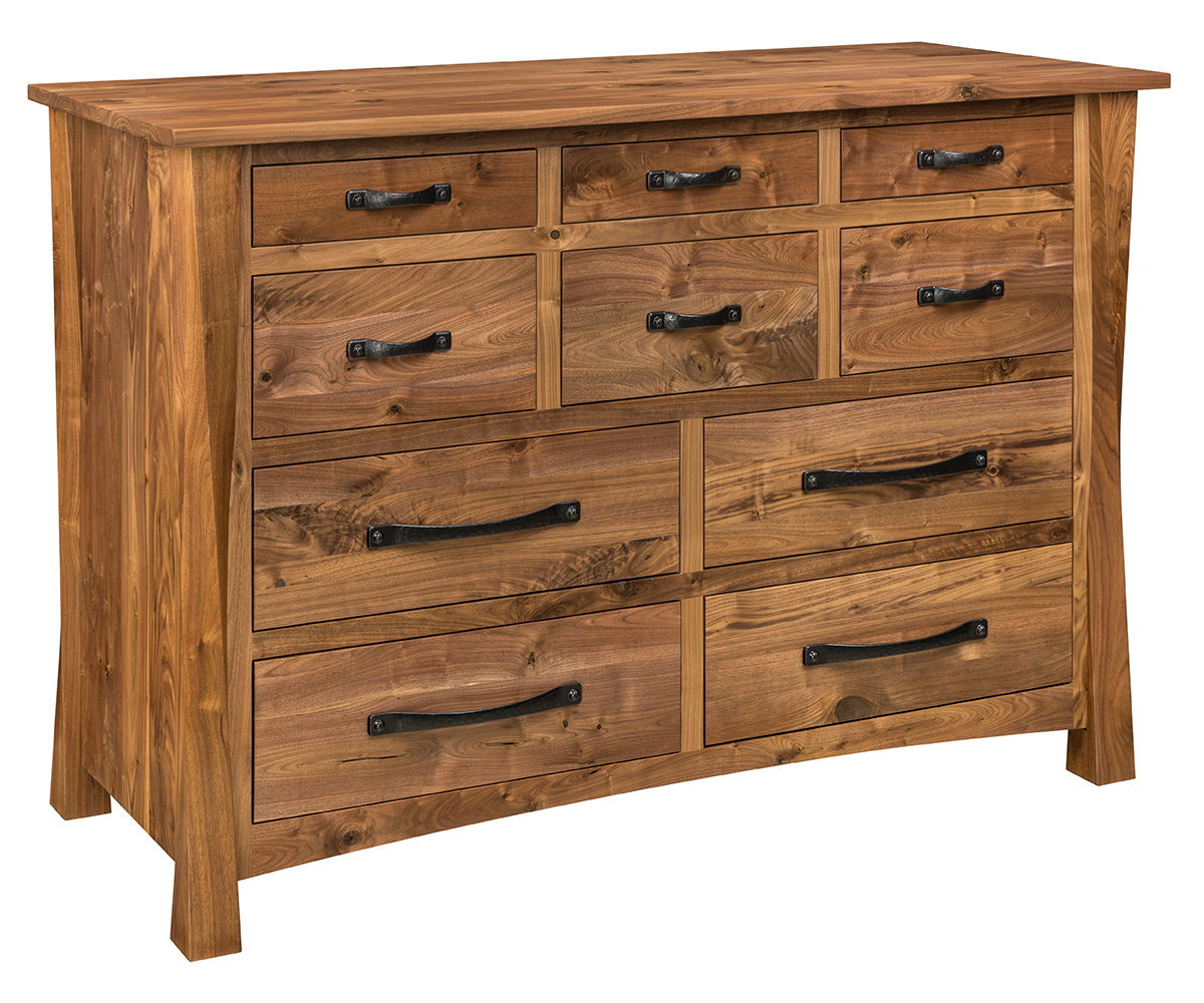 Lexington 10 Drawer Mule Dresser