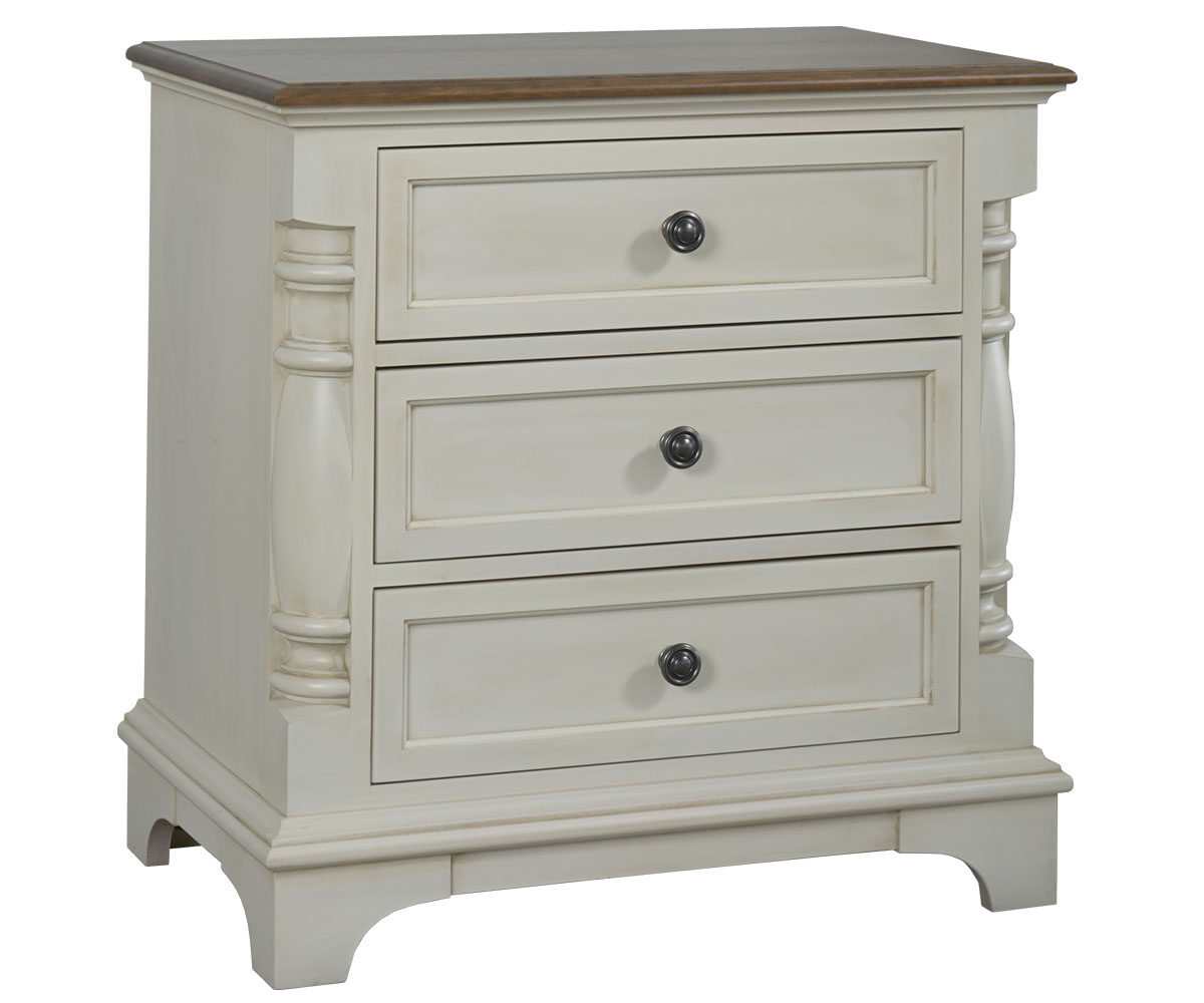 Camden 3 Drawer Nightstand