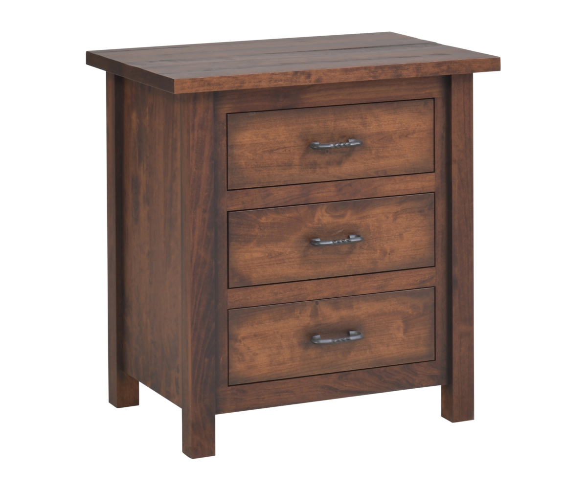 Mountain Lodge Nightstand  - 3 Drawers