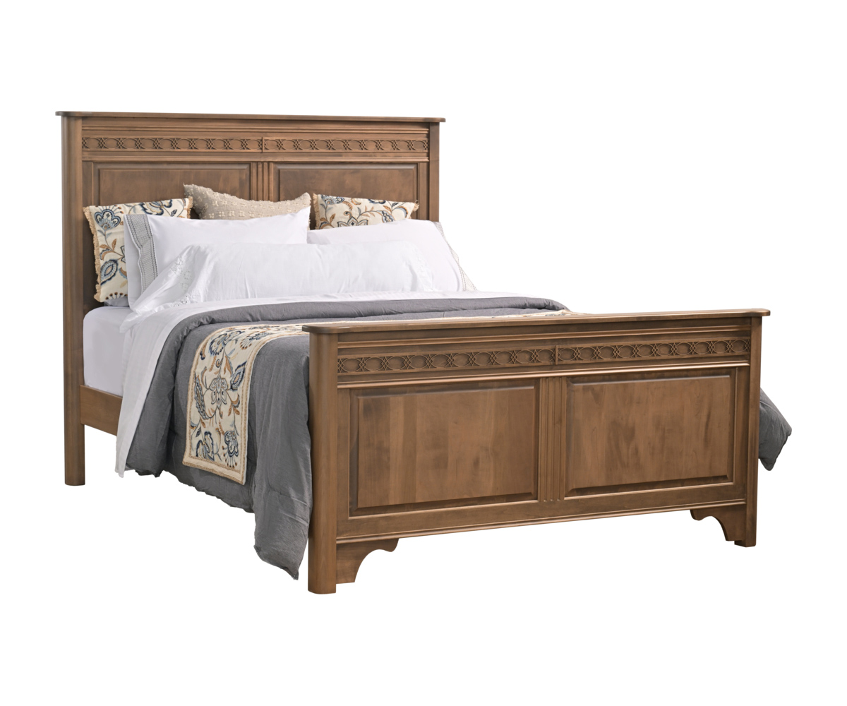 Eminence Panel Bed With Tall Footboard