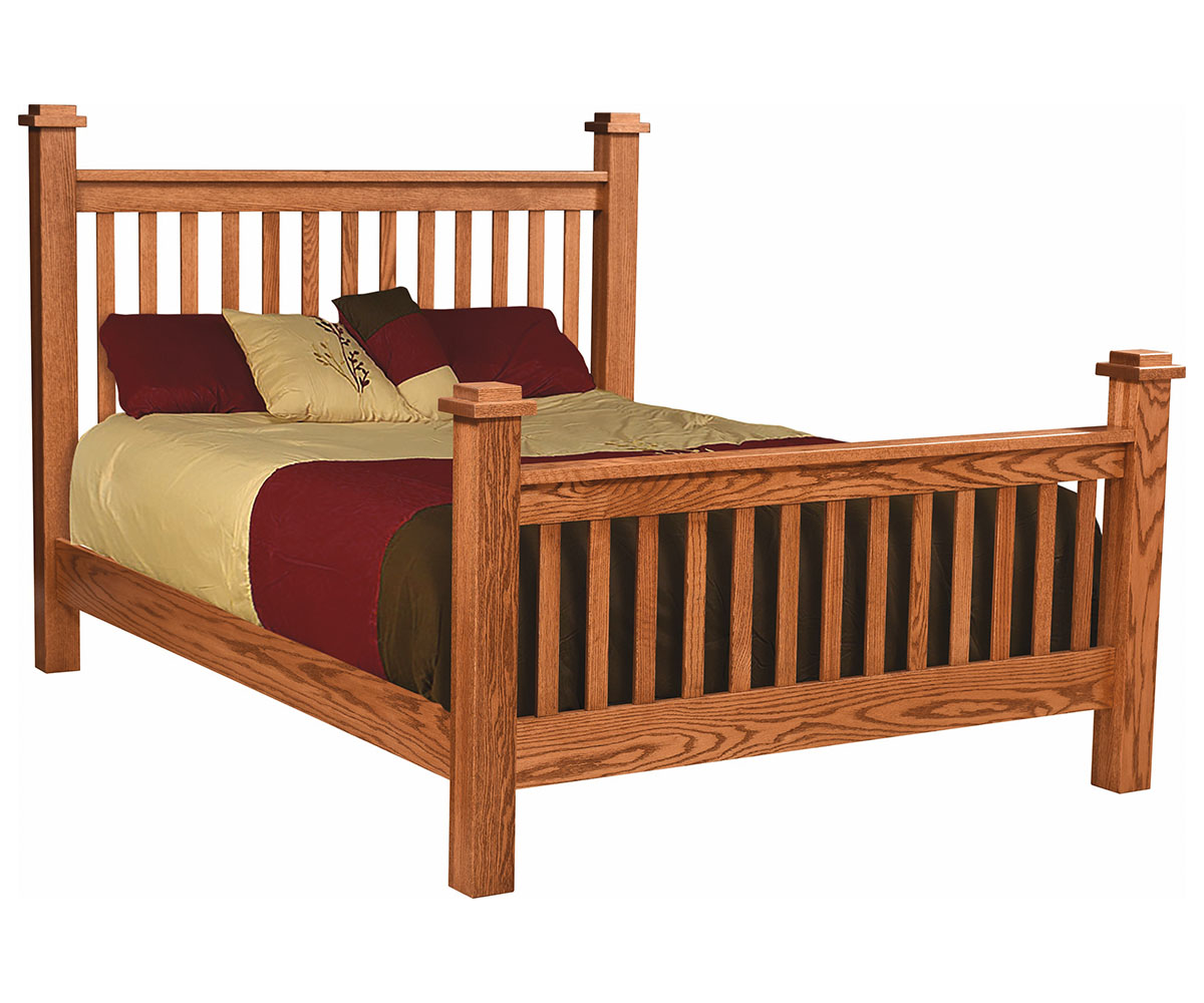 3½" Mission Bed