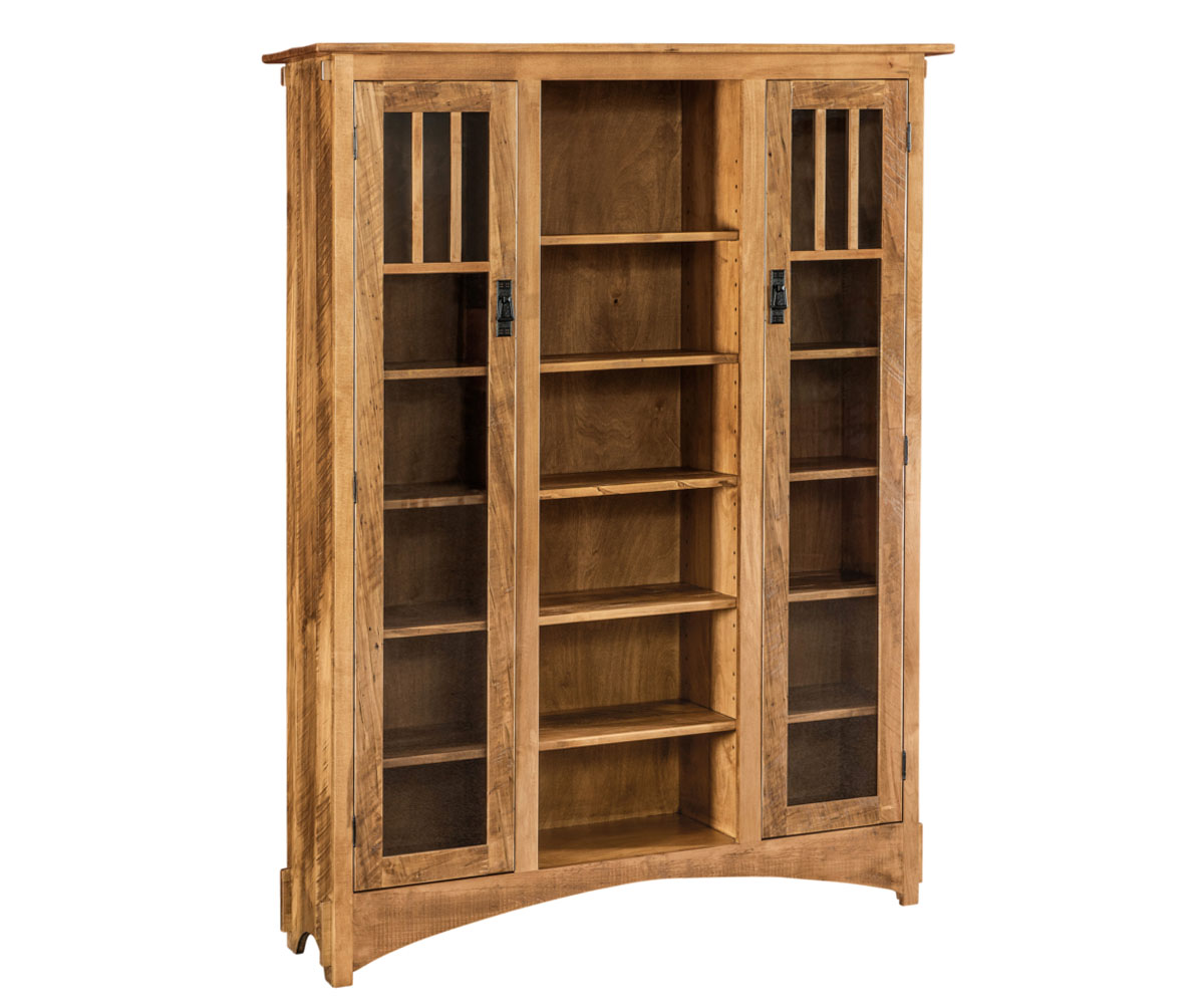Deluxe Mission Bookcase - 72"H