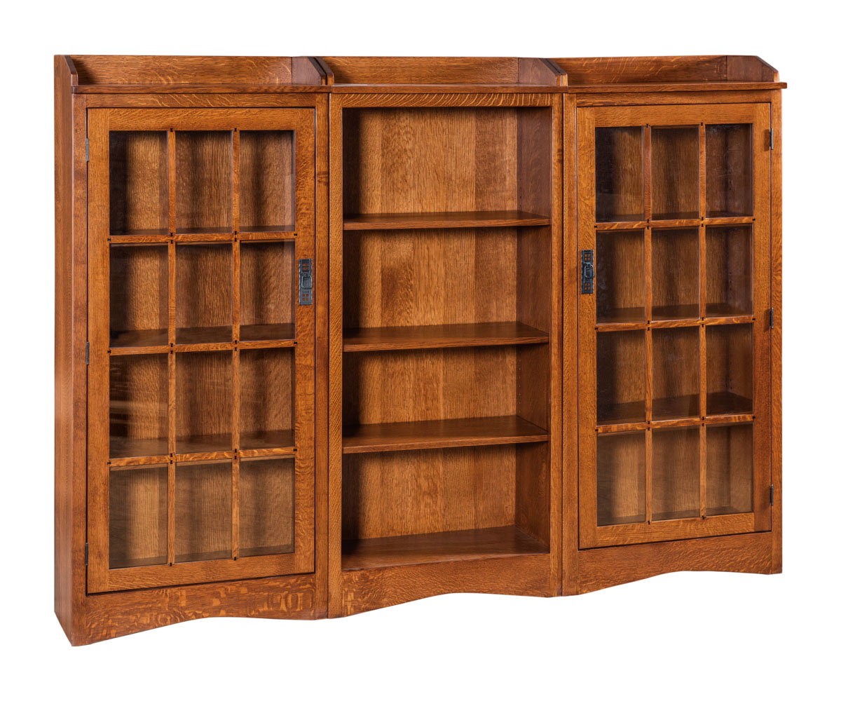 Butterfly Mission Bookcase - 84"W