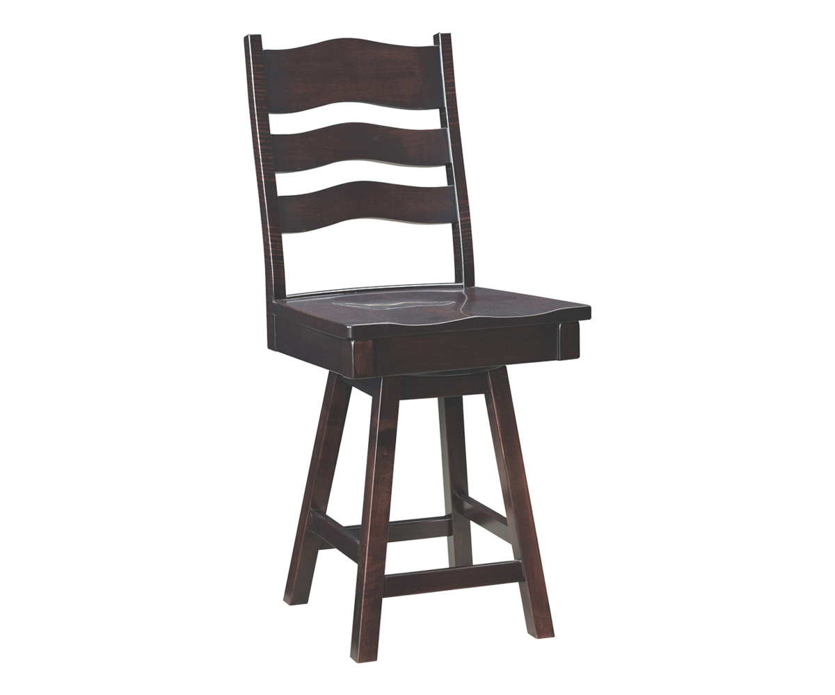 La Salle 24" Swivel Bar Chair