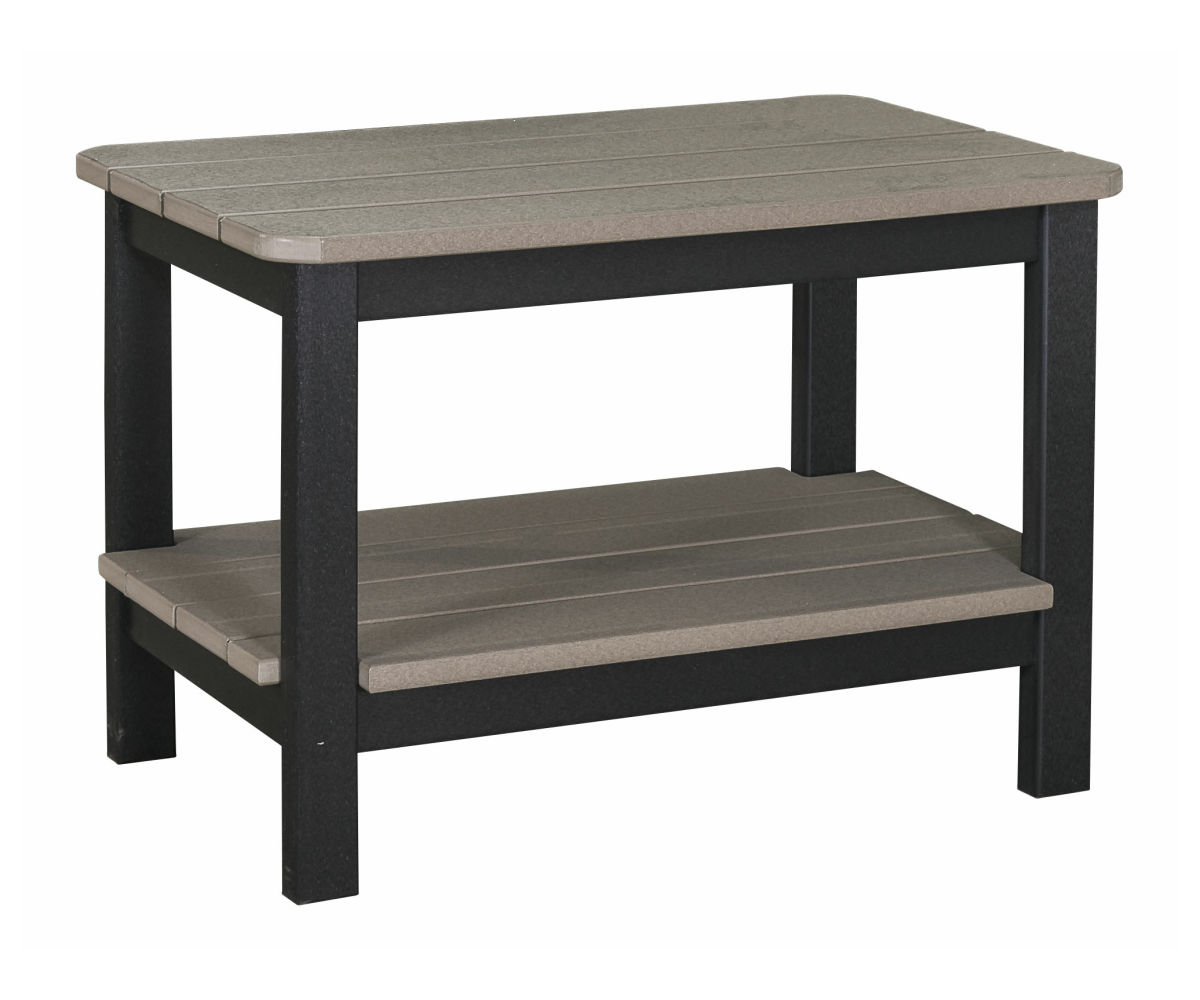 Coffee Table with Double Shelf