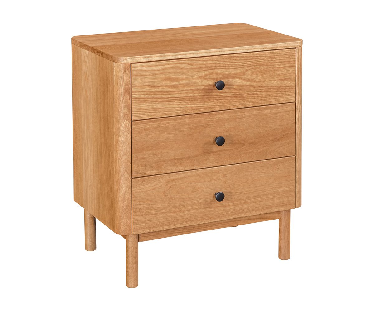 Ledo 3 Drawer Nightstand