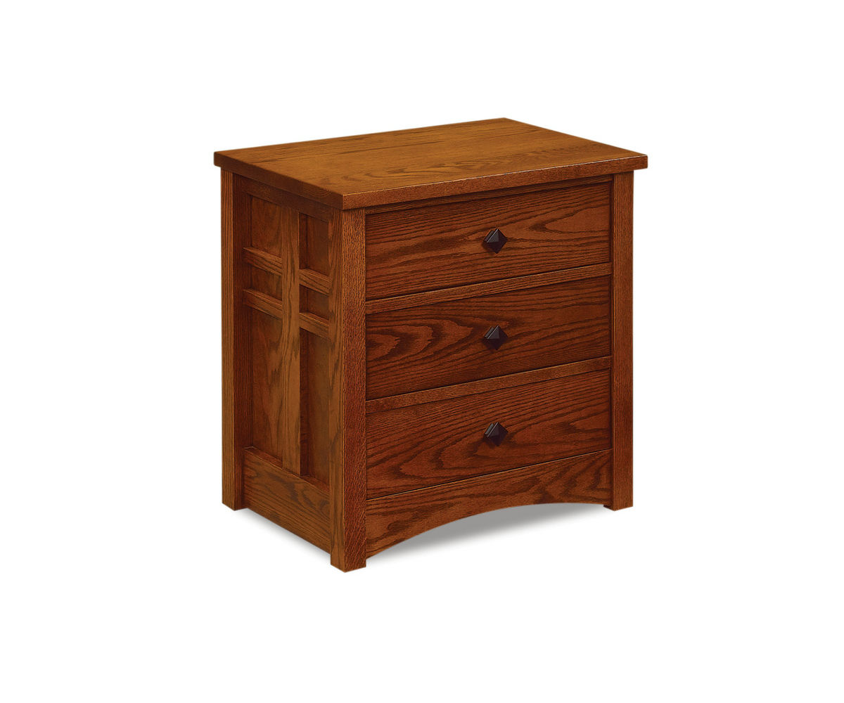 Kascade 3 Drawer Nightstand - 25"W