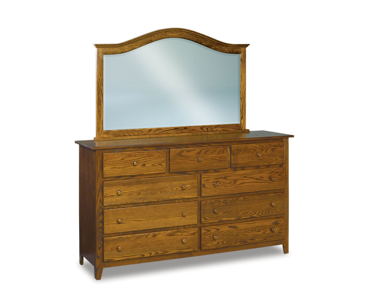 Shaker 9 Drawer Dresser - 72"W