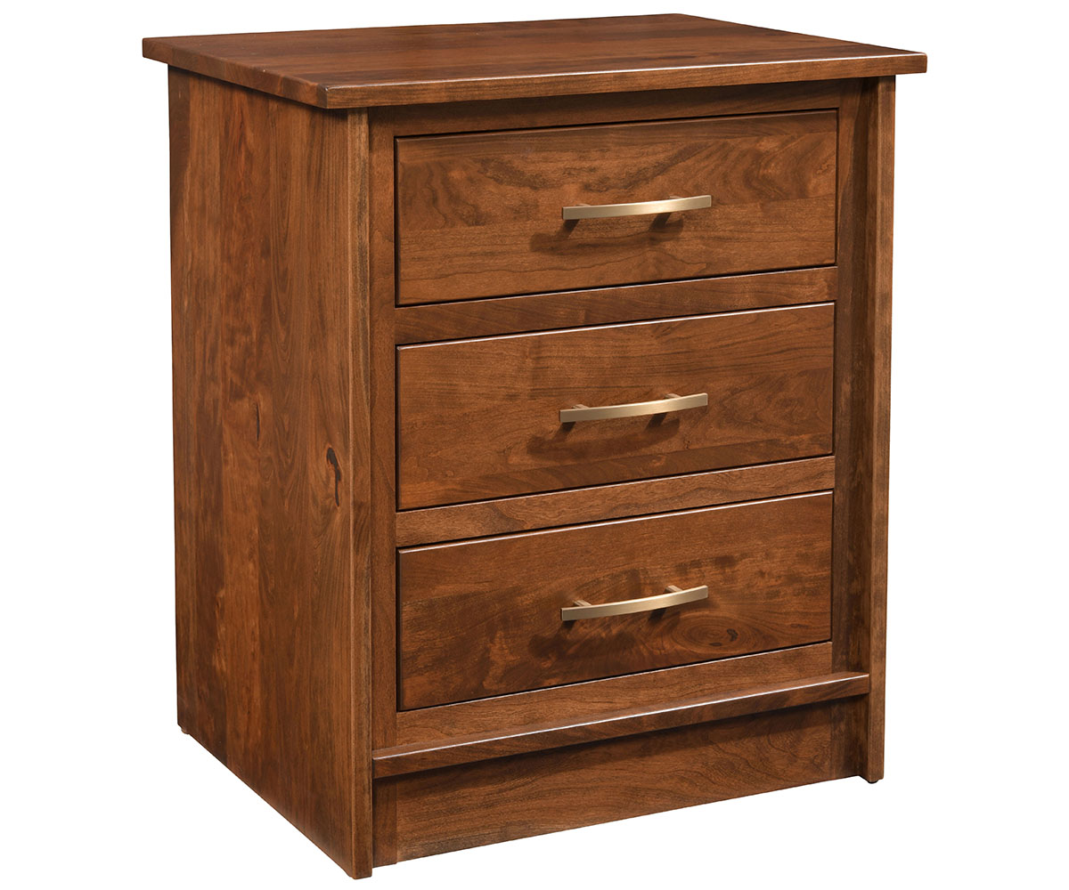 Brookfield Mission 3 Drawer Nightstand