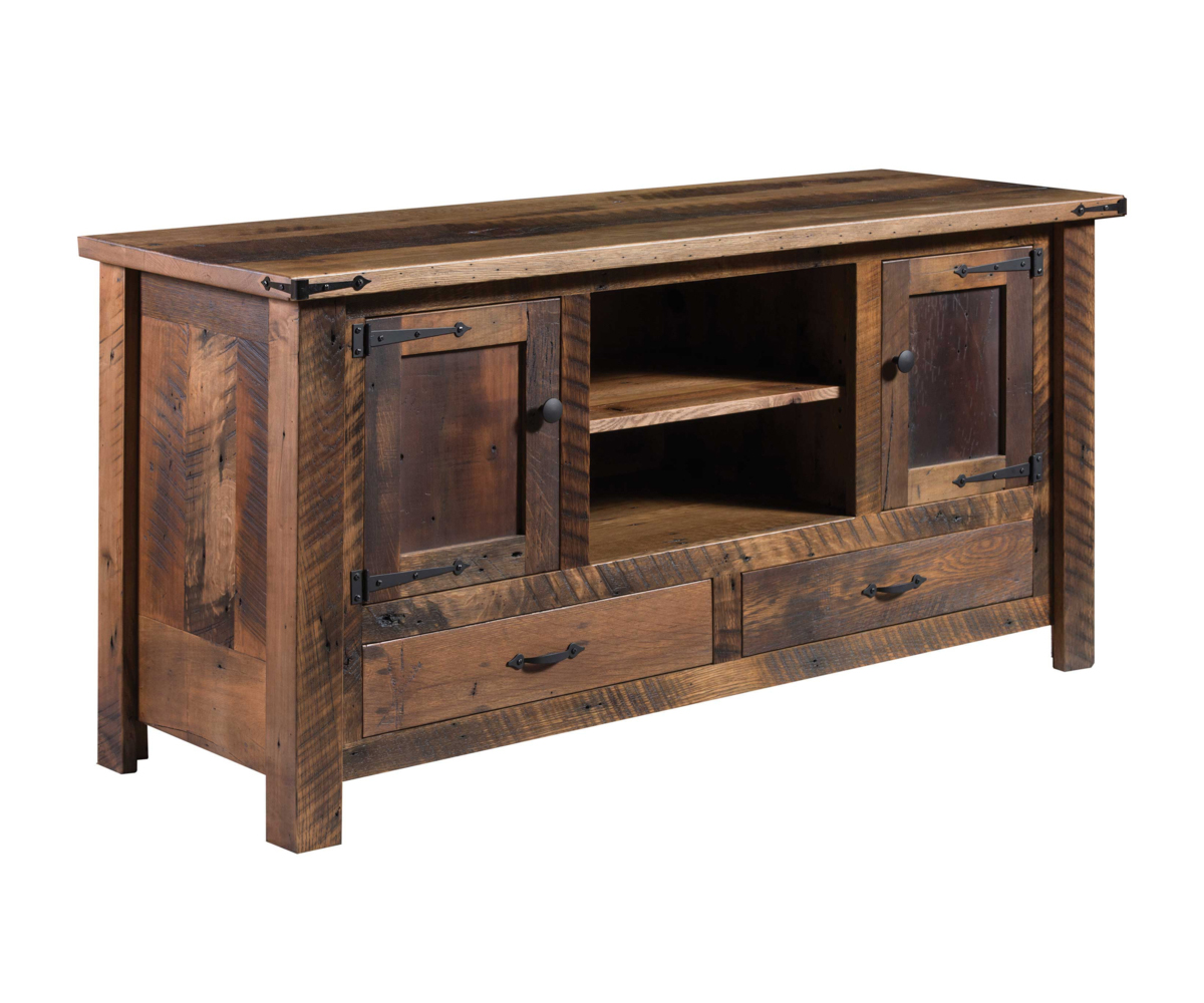 Tiverton 60" TV Stand With Center Opening