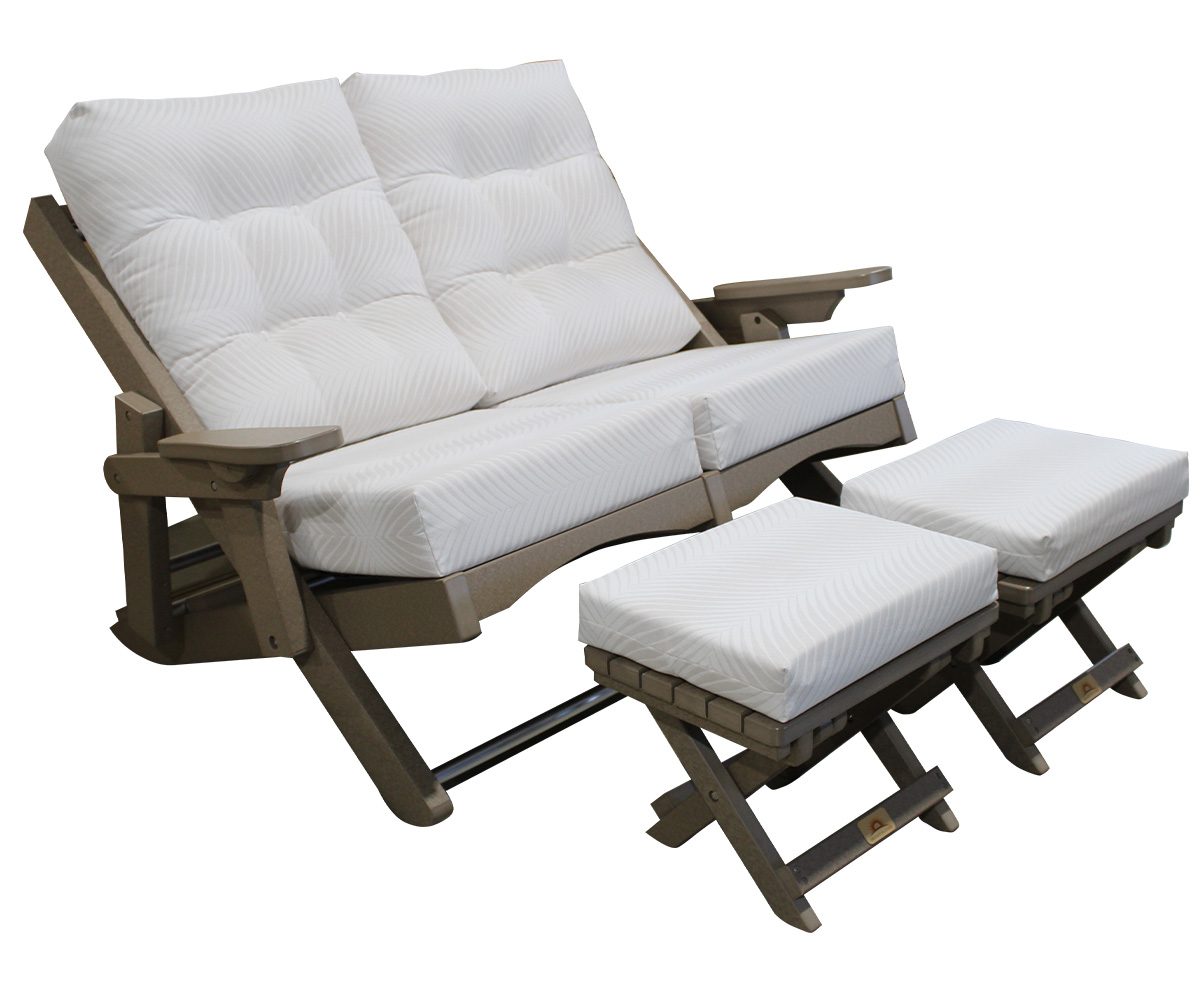 Caribbean Folding Love Seat