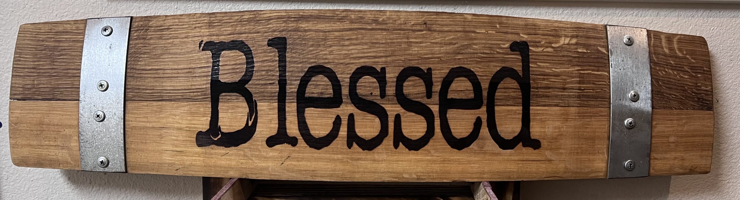 "Blessed" Large Stave