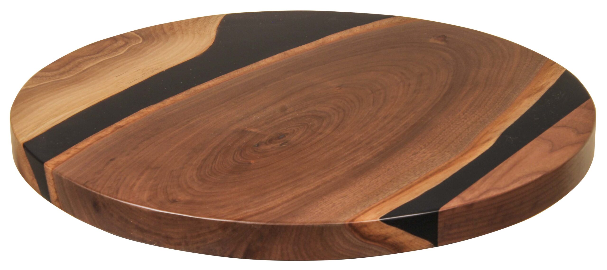 Lazy Susan 17in with Dark Nite Epoxy - L012490