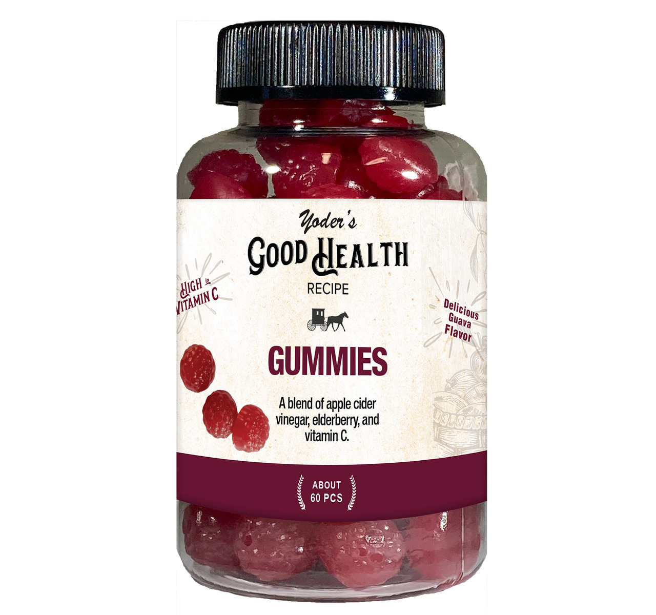 Yoder Good Health Gummies 60ct