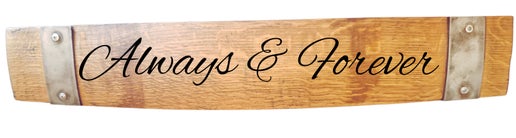 "Always & Forever" Medium Stave