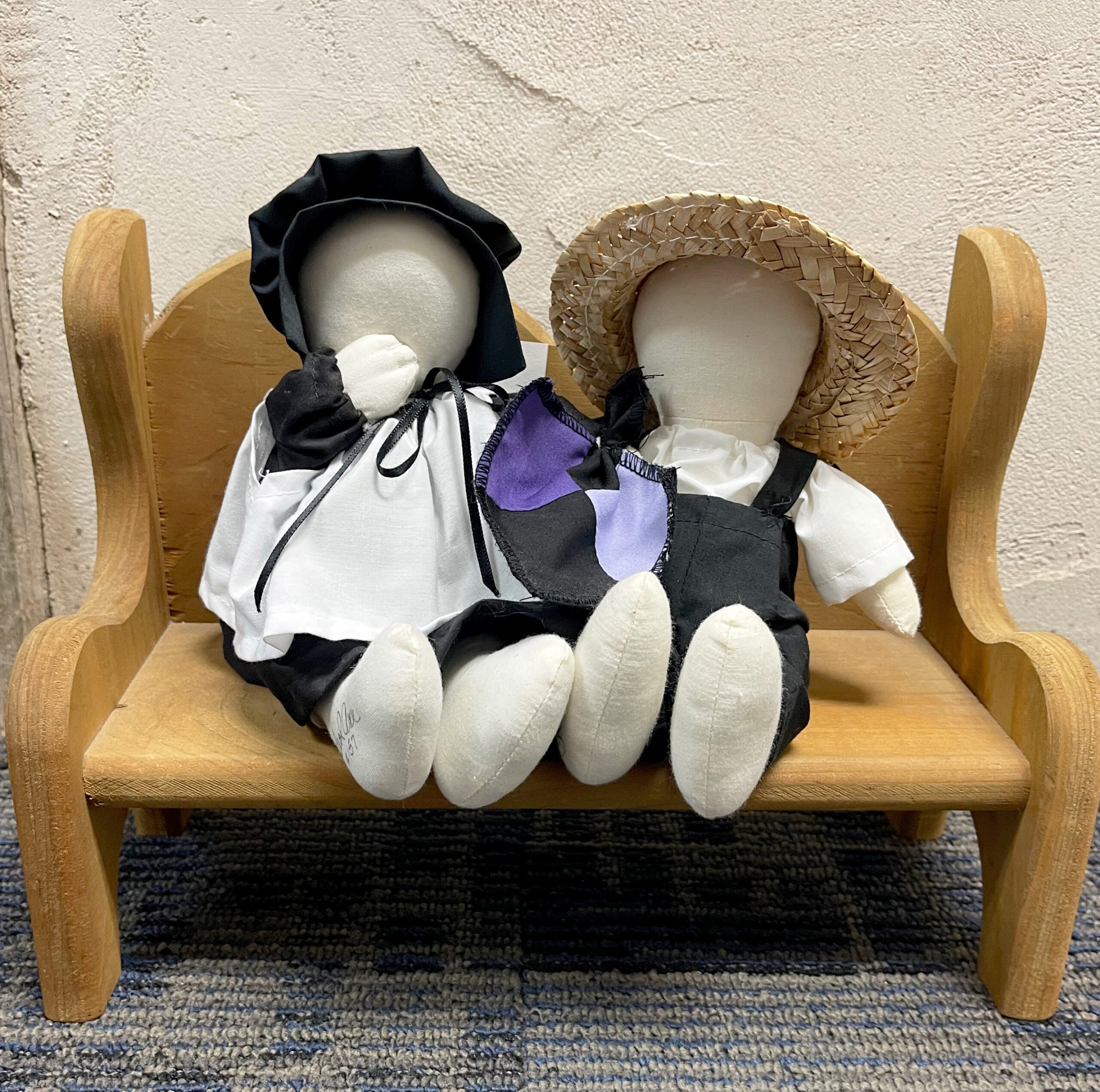 Black Small Sitter Doll